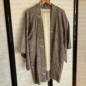 Kimono vintage silk handmade medium size